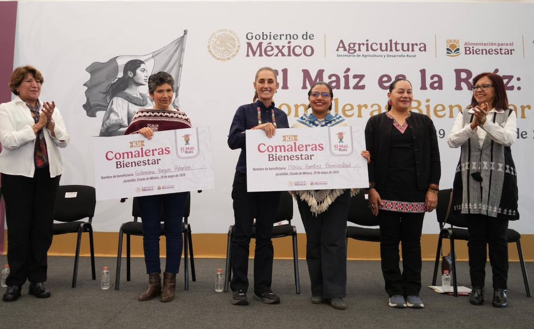 Implementación del programa "Comaleras Bienestar" en Jocotitlán, Estado de México. Fotos: Presidencia de México