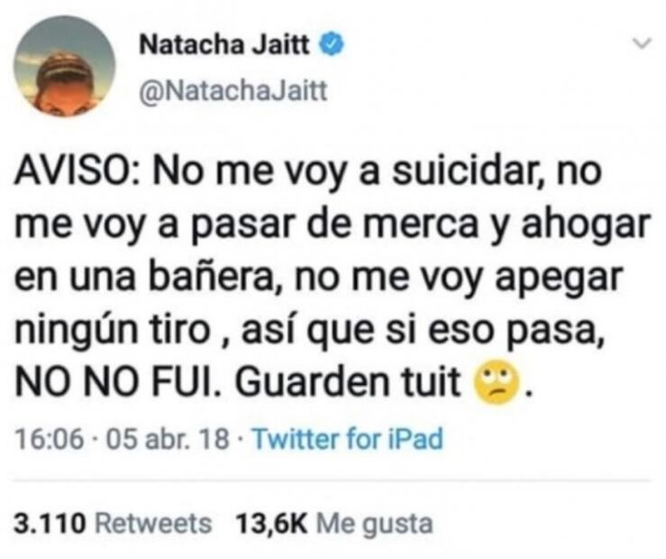 Hallan muerta a Natacha Jaitt, modelo y ex concursante de "Big Brother" España