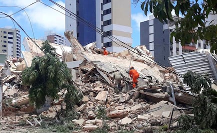 Colapsa edificio residencial en Brasil; reportan un muerto y varios heridos