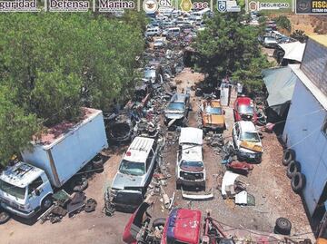 Operación Fortaleza: decomisan 2 mil 800 toneladas de autopartes
