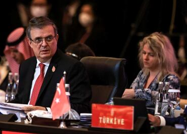 Ebrard pide solucionar conflicto en Ucrania para evitar una crisis alimentaria y energética