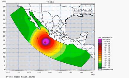 Se forma tormenta tropical “Bud” en el Pacífico; prevén que sea huracán