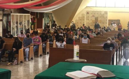 Así fue regresar a misa ante Covid-19 en Neza