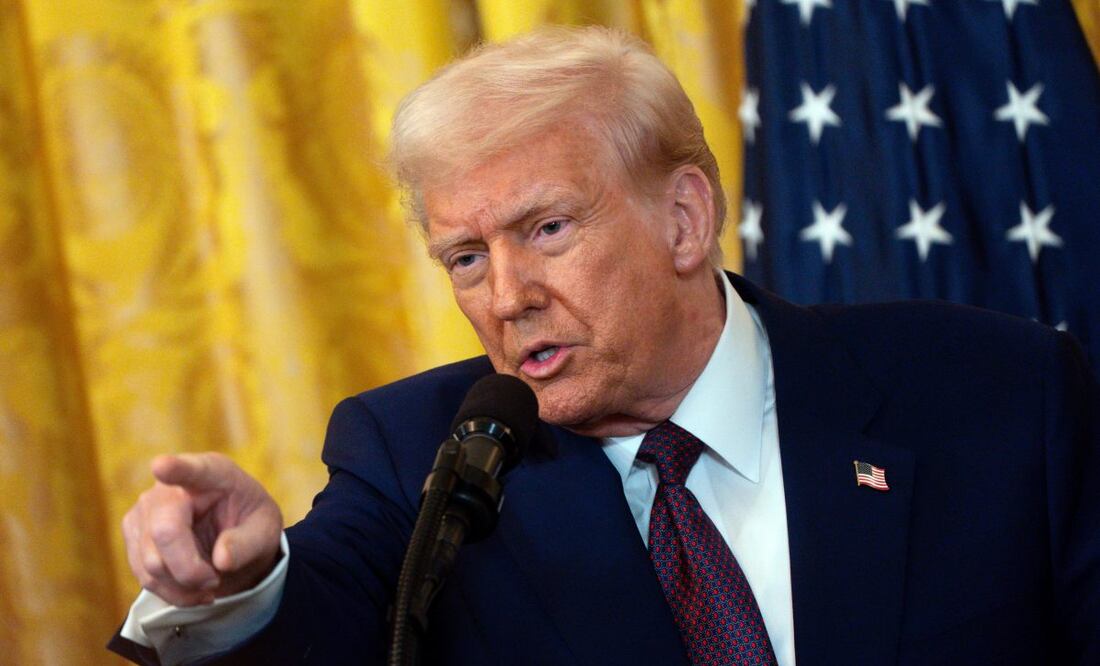 Prevén que Trump declaré el inglés como lengua oficial de EU. Foto: EFE