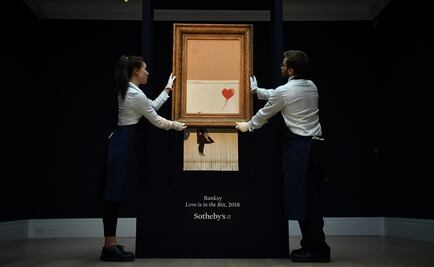 Las órdenes que el vendedor de Banksy dio a Sotheby's