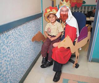 El rey mago de niños con cáncer