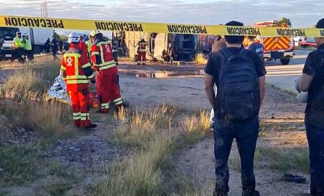 Fiscalía de Sonora imputa a conductores de accidente de autobús donde murieron 7 personas.
Foto: Especial.