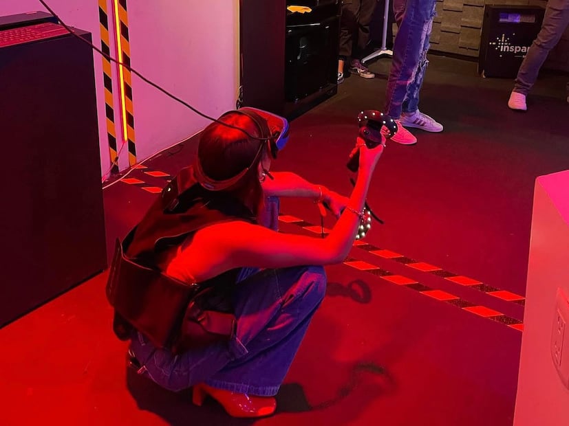 Las atracciones inmersivas del parque llevan la tecnología de juego a otro nivel.
Foto: Facebook Inspark