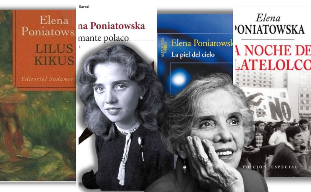 Elena Poniatowska, celebrando su cumpleaños 92