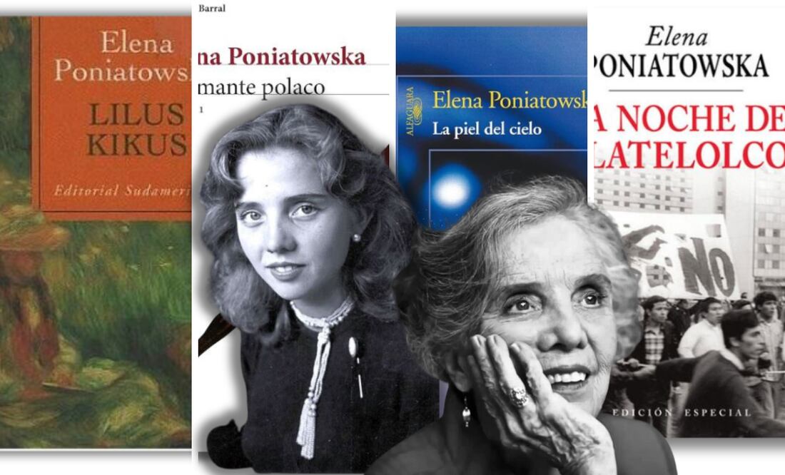 Elena Poniatowska, celebrando su cumpleaños 92