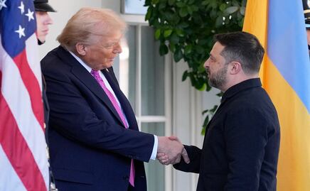 "Se ve guapísimo": Trump elogia a Zelensky por su traje "con mucho estilo"