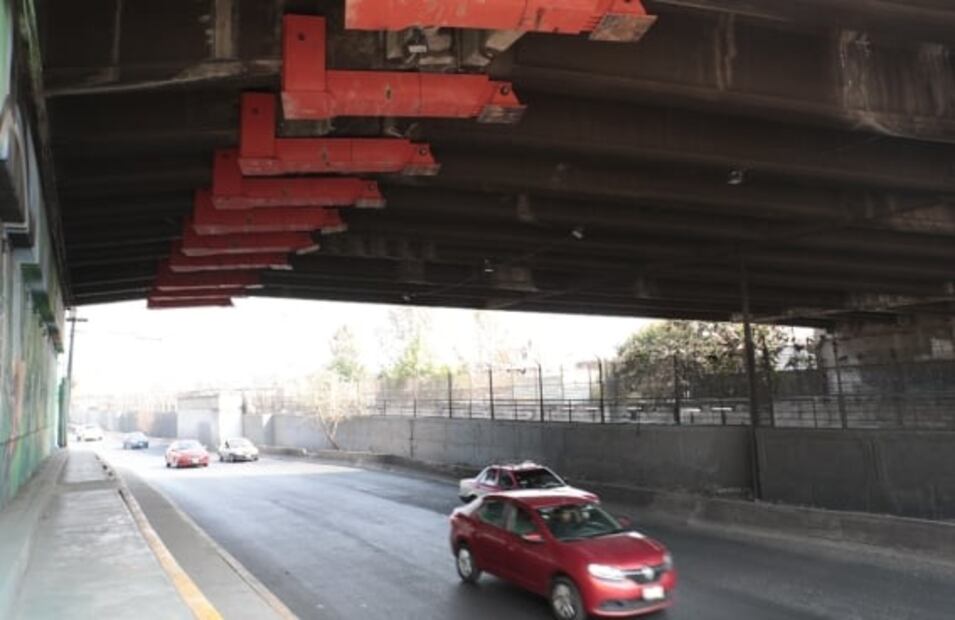 Refuerzan tramo elevado del Metro Pantitlán en la Línea 9 tras denuncias: FOTOS