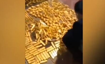 Hallan 13 toneladas de oro en casa de funcionario de China