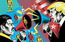 Trump vs. Maduro: propaganda, amenazas y la batalla por el relato