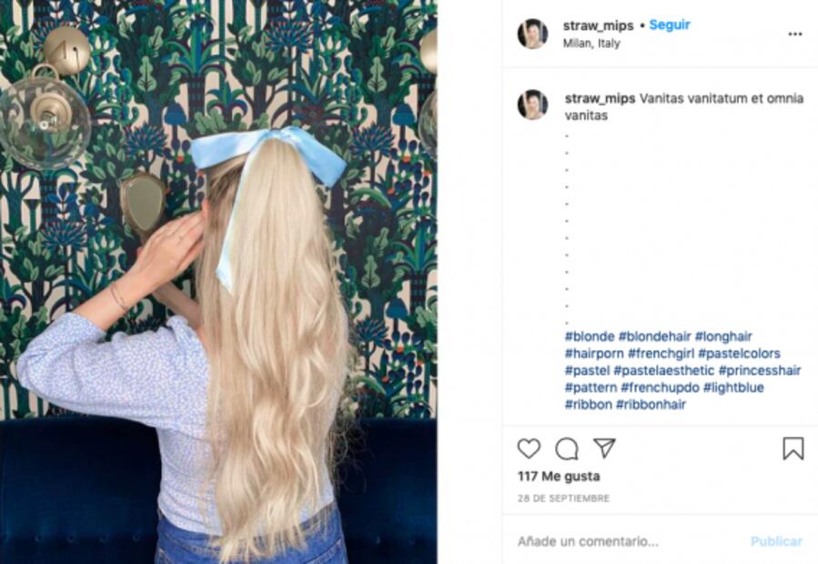 Peinados con moños y listones para tu cena de fin de año 