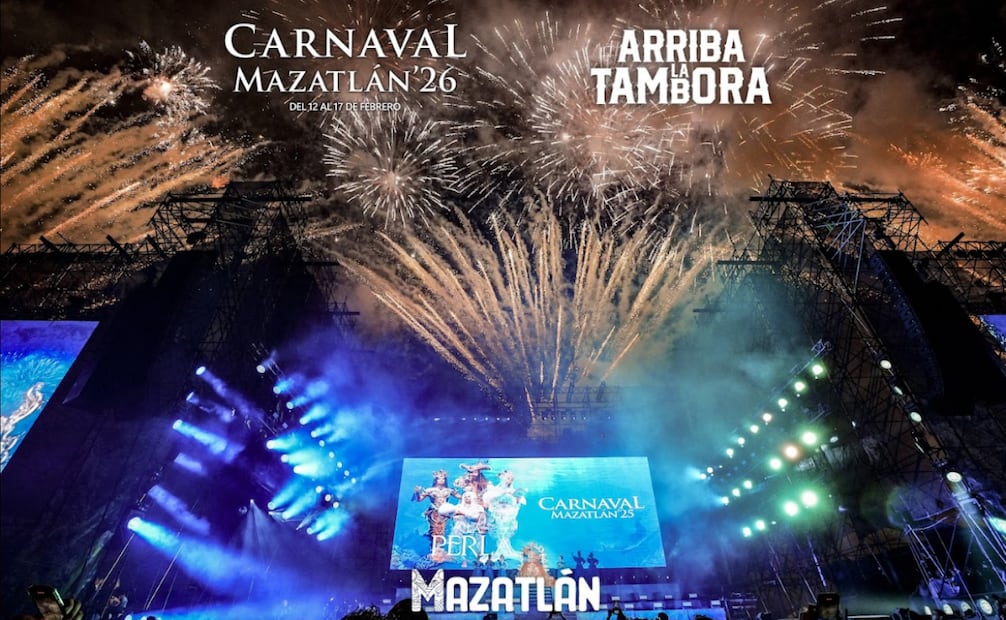 Comienza el carnaval de Mazatlán. (12/02/26) Foto: Cortesía