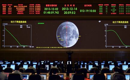 Chinos afirman que no hay rastro de agua en la Luna