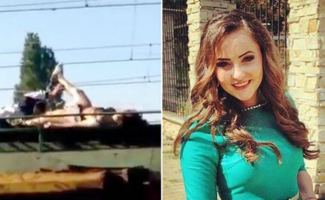  La joven se acercó accidentalmente a los cables de alta tensión con el propósito de hacerse la autofoto para Facebook. (Foto: Especial ) 