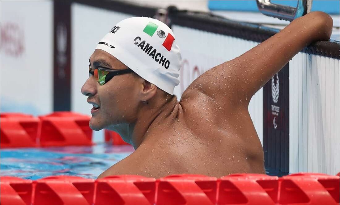 Ángel Camacho ganó el bronce en natación / Foto: Especiales