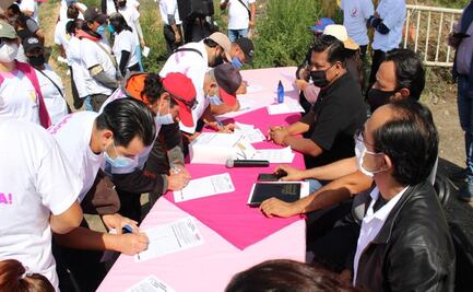 Recolectan firmas para construir hospital en el Bordo de Xochiaca; hace 3 años, la clínica en la zona no da servicio