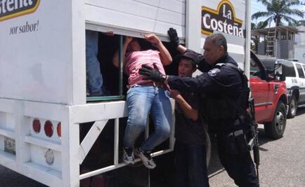 Authorities rescue 95 Guatemalan migrants in Veracruz 