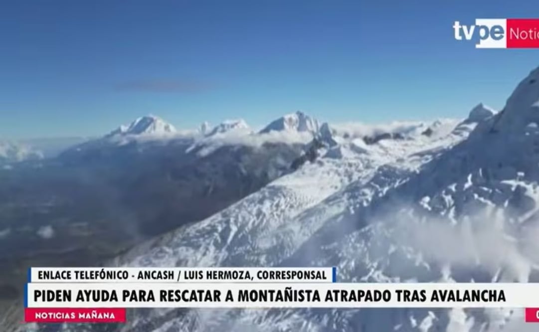 Las víctimas ascendían el nevado Tocllaraju, una de las montañas más visitadas por escaladores. (17/04/26) Foto: El Comercio Perú