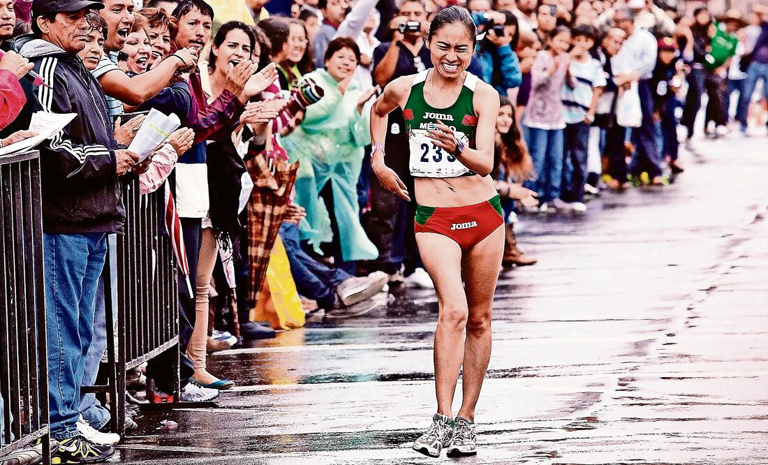 Guadalupe González, la primera marchista mexicana medallista en JO. (IMAGO7)