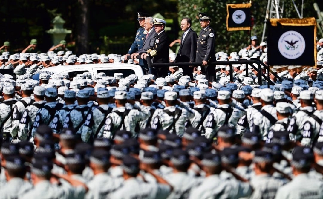 Yesterday, the President officially launched the National Guard - Photo: Diego Simón Sánchez/EL UNIVERSAL