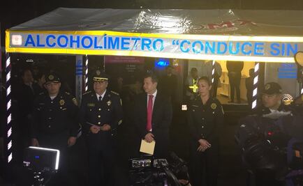 Celebran en Polanco 15 años de alcoholímetro