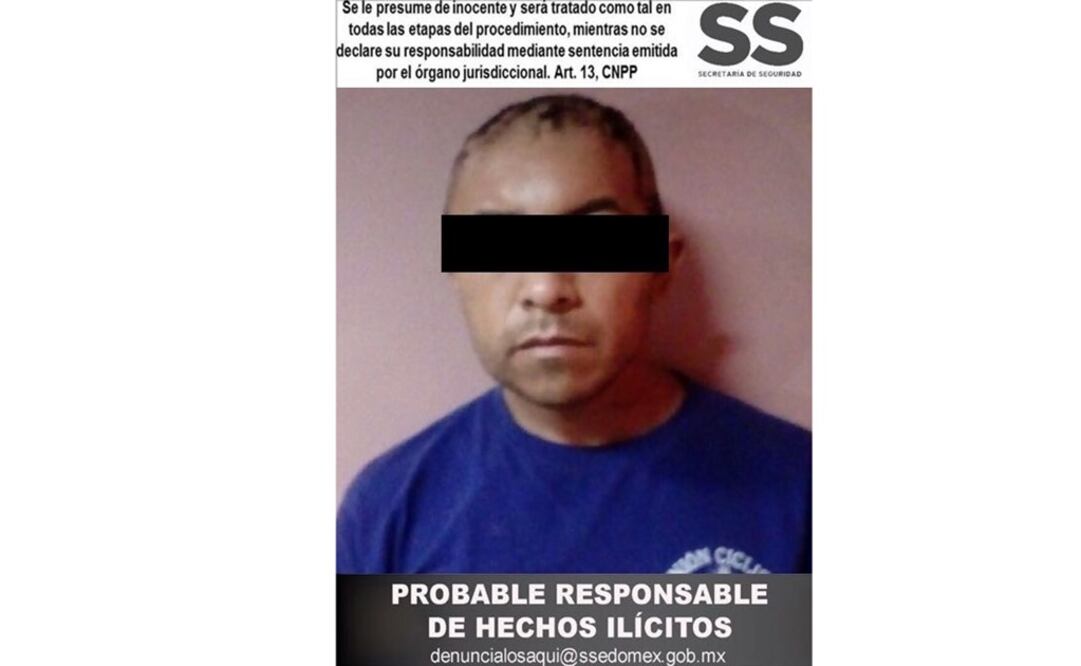 El crimen se cometió el pasado 24 de abril; el sujeto permanece en el penal de Zumpango. (Foto: Especial)