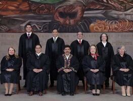 Con nuevo logo, ceremonia de purificación y nueva foto de la SCJN; así arranca nueva era del Poder Judicial