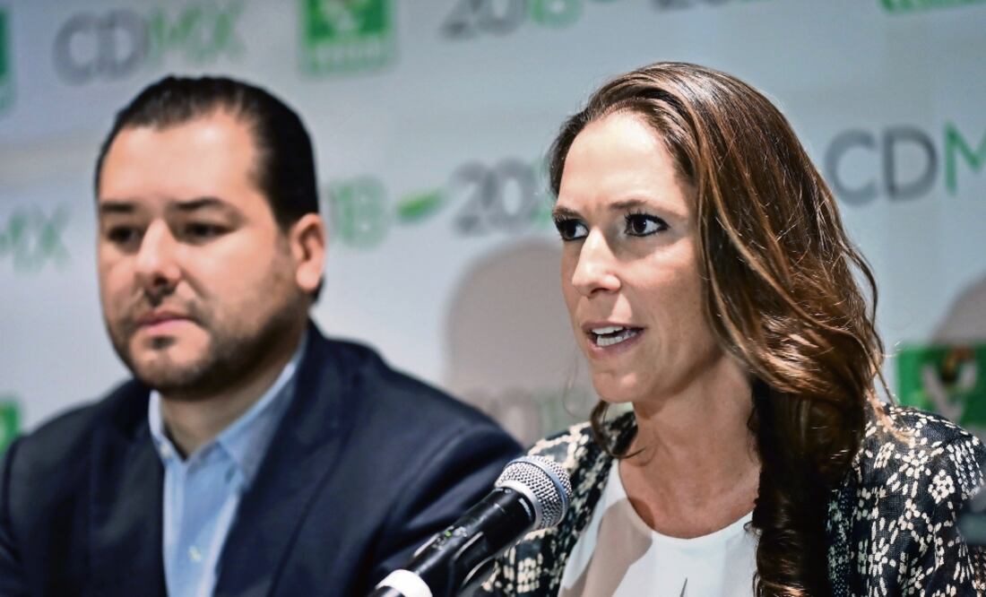 La aspirante Mariana Boy asegura que es una ambientalista preocupada por las problemáticas de la Ciudad de México (JUAN CARLOS REYES. EL UNIVERSAL)