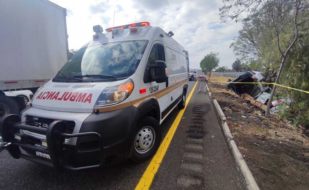 Los primeros reportes revelaron que el accidente se registró a la altura del kilómetro 126 de esta carrera también conocida como 57. Foto: Especial