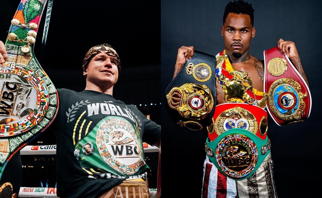 Canelo Álvarez y Jermell Charlo - Foto: Especial