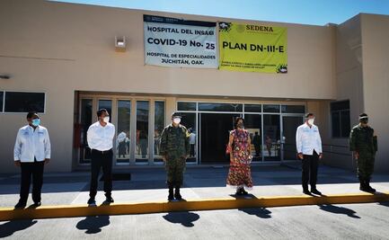 Arranca operaciones hospital de Juchitán para atender a pacientes de Covid-19