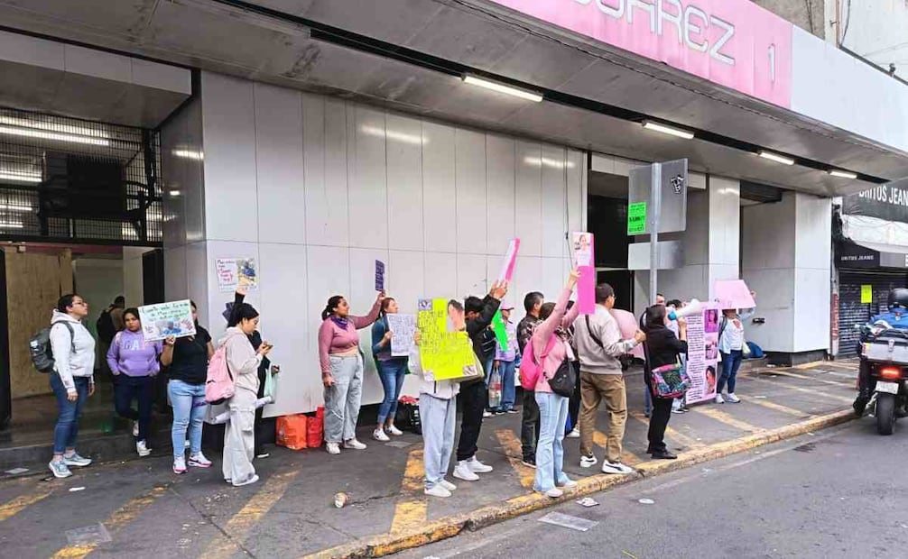 Manifestación por caso de Karen Mariel Juárez, quien fue agredida por su expareja y posteriormente falleció / Foto: Especial