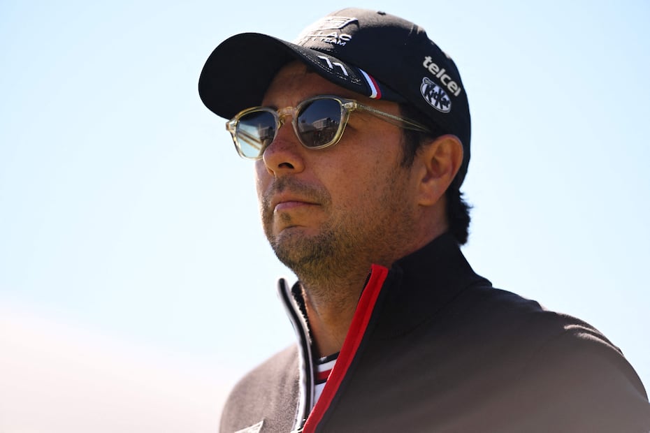 Sergio "Checo" Pérez con Cadillac, previo a la carrera sprint del Gran Premio de Canadá - Foto: AFP