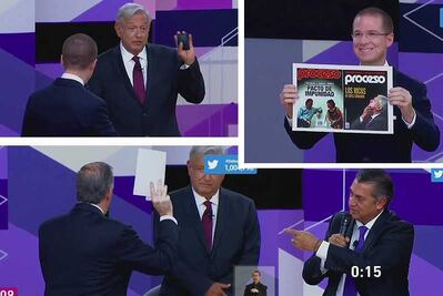 Abrazo, expropiaciones y la cartera de AMLO, así fue el segundo debate