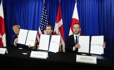 Estados Unidos, Dinamarca y Groenlandia firman acuerdo de seguridad; Trump anuncia bases militares en la isla ártica
