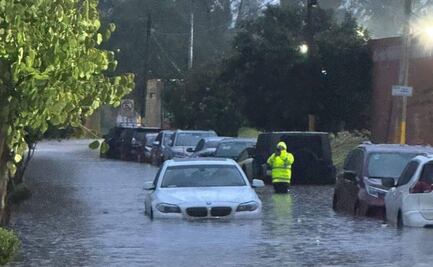 Lluvia causa afectaciones en tres municipios del Edomex; reportan inundaciones y retraso en servicio de transporte público