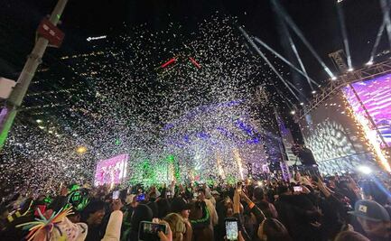 Polymarchs marca el inicio del 2025 en la CDMX; 200 mil personas despiden el año viejo al ritmo de High Energy