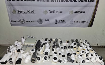 Hallan 82 cámaras de videovigilancia clandestina durante operativos en Mazatlán y Culiacán; suman mil 290 equipos desmontados