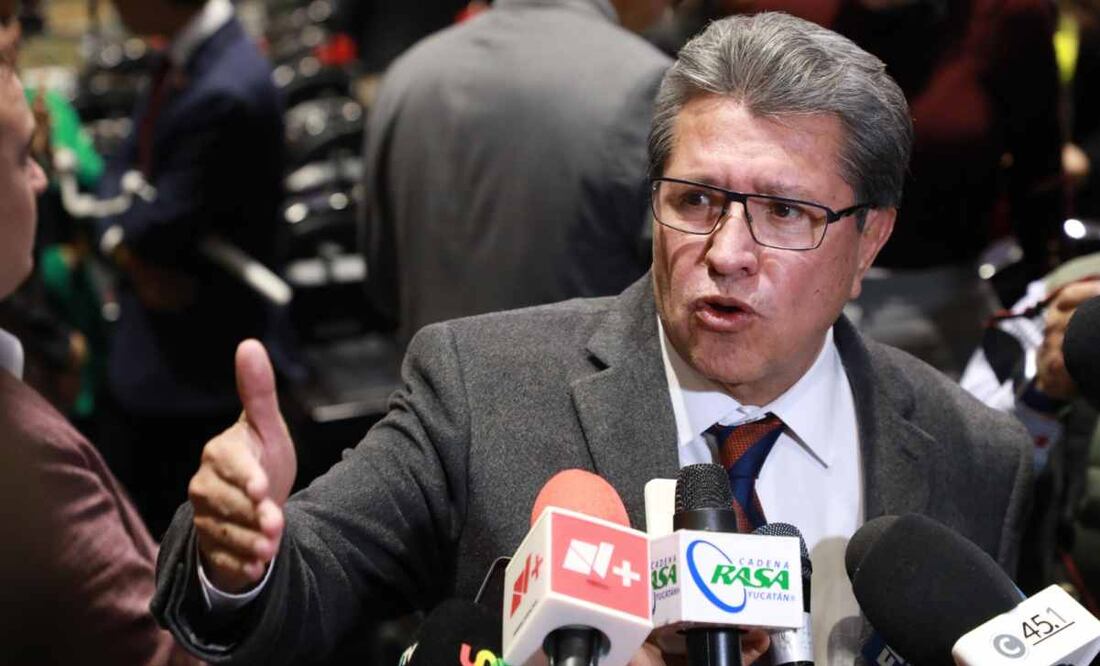 El PEF será mayor a 20 mil millones de pesos, señaló el coordinador de Morena en la Cámara de Diputados, Ricardo Monreal. Foto: Especial