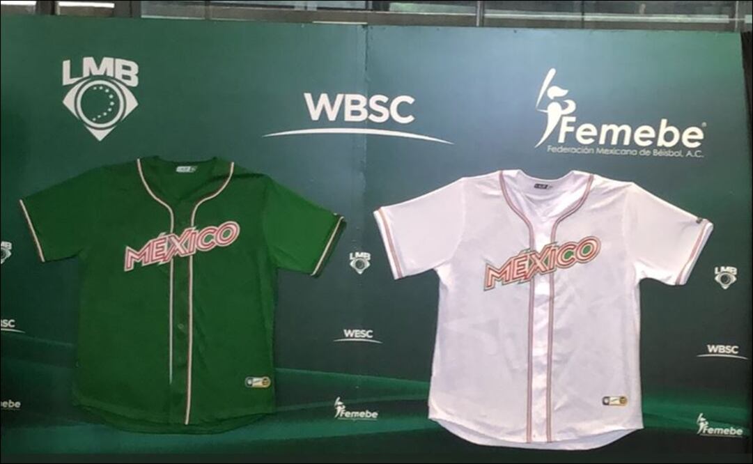 Nueva Franela Selección Mexicana de Beisbol. Foto: Especial