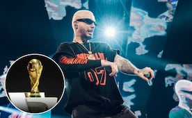 Lánzate al cierre del tour del trofeo de la Copa FIFA con J Balvin