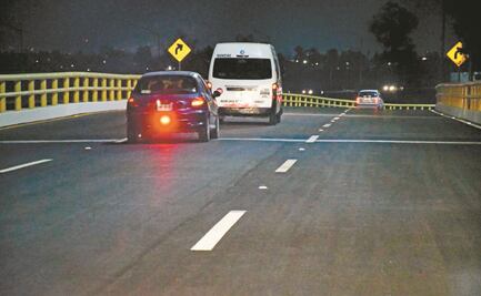 Reabren puente de Neza dañado en el sismo
