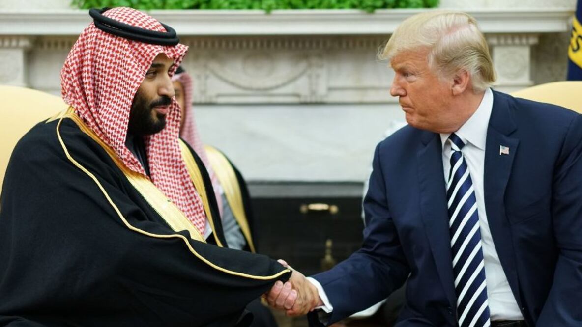 Mohamed Bin Salman, príncipe heredero de Arabia Saudita, ha establecido una relación cercana con Donald Trump. Foto: Getty Images