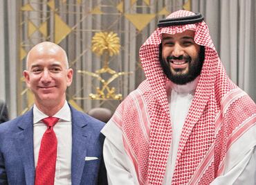 Señalan a príncipe saudita por hackeo a celular de Jeff Bezos