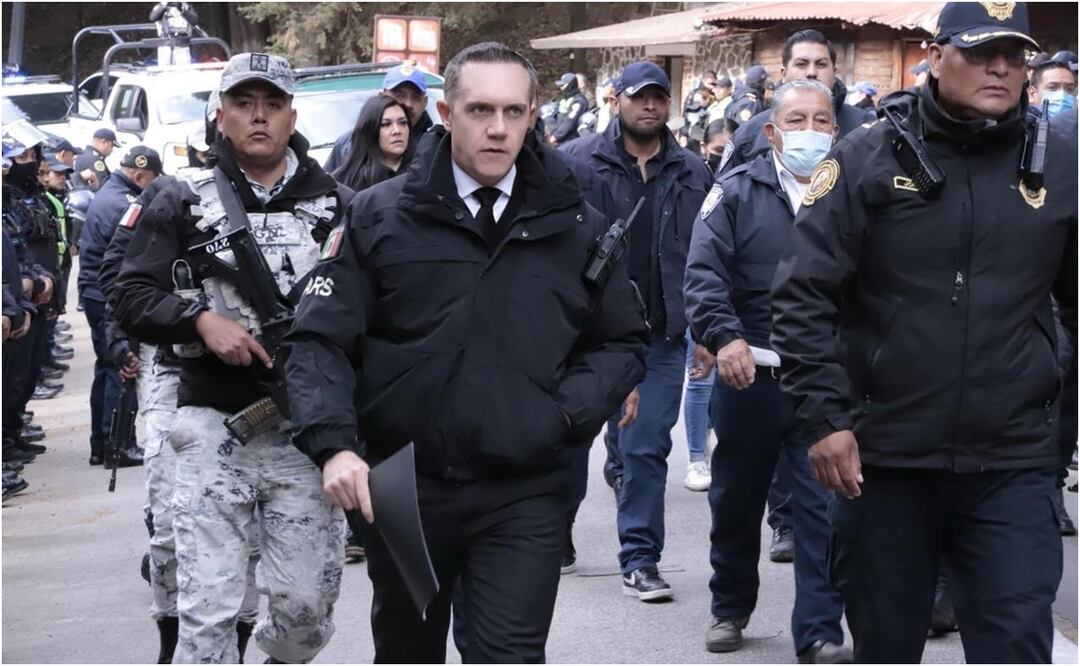 El alcalde de Cuajimalpa, Adrián Rubalcava