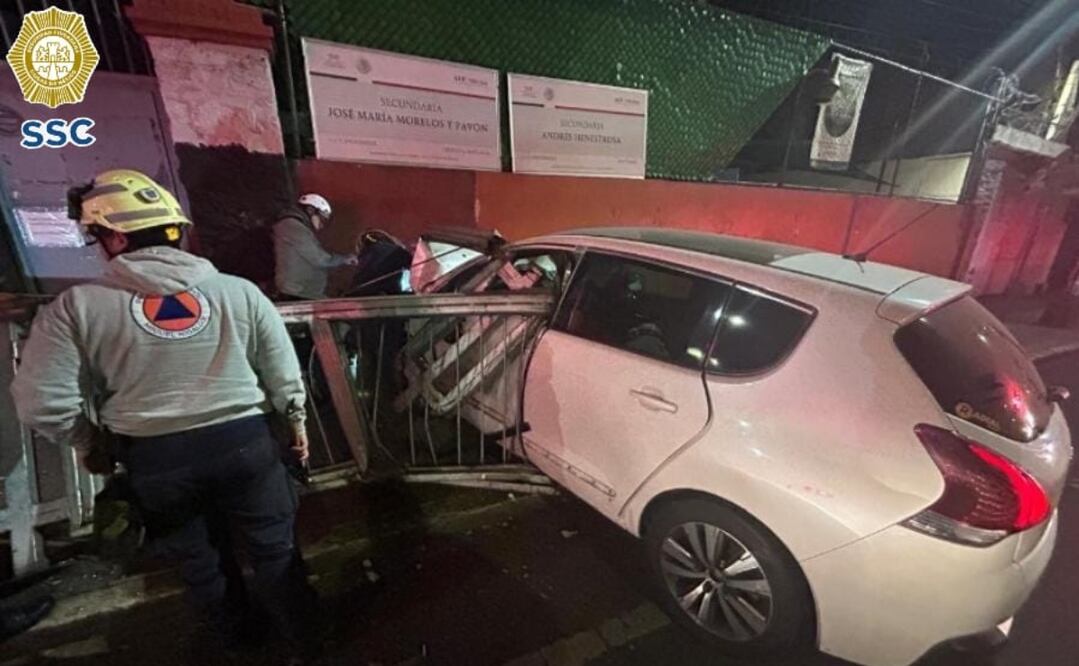 El incidente ocurrió en el cruce de la avenida Nuevo León y la calle Aguascalientes. Foto: Especial